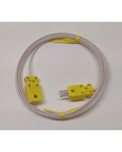  K-Type Thermocouple extension cable wire strain relief mini connector