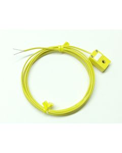 K-Type Connector Cable High Temperature Wire PFA Insulation Mini Female Plug 6ft