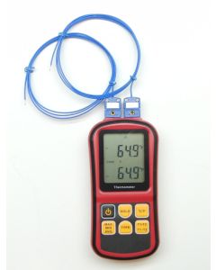 Digital T-type Thermometer with 2 Type T Sensors