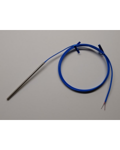 T-type thermocouple AWG24 with PFA insulation 3ft with bare end and stainless