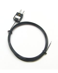 J-type Thermocouple Sensor with High Temperature PFA Insulation 6ft