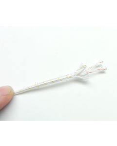 High Temperature K-type Thermocouple Wire AWG 24 Solid w Ceramic Insulation