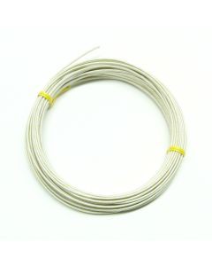 High Temperature K-type Thermocouple Wire AWG 20 Solid w Fiberglass 10yd