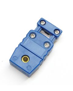 Miniature Mini T-Type Thermocouple Connector with Strain Relieve Female