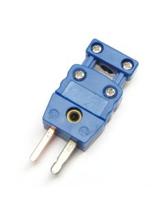 Miniature Mini T-Type Thermocouple Connector with Strain Relieve Male
