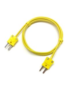 K-Type Thermocouple Extension Cable Wire with Mini Male to Mini Male Connector
