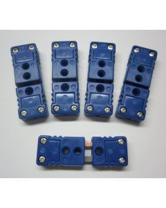 Mini T-Type Thermocouple Wire Connector, Cable Connector, 5 Sets