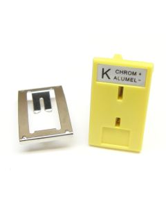 Panel Mount Socket for Mini K-type Thermocouple Connector vB