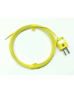 K-Type Thermocouple High Temperature Wire Sensor with PFA Insulation 6ft