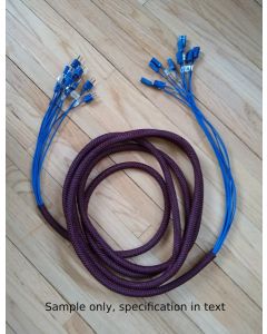 T-type Extension Cable Harness 4 channels 30 ft long