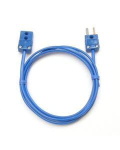 T-Type Thermocouple Extension Cable Wire with Miniature Mini Connectors 3 ft