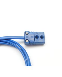 T-Type Thermocouple Extension Cable Wire with Miniature Mini Connectors 12 ft