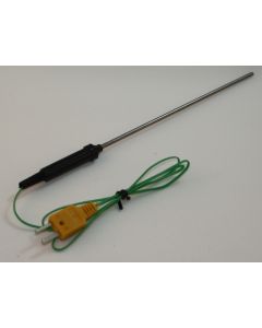6" Stainless Steel K-Type Thermocouple Temperature Sensor
