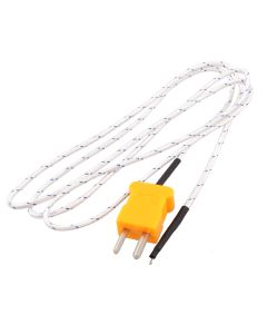 K Type Thermocouple with Fiberglass Insulation 