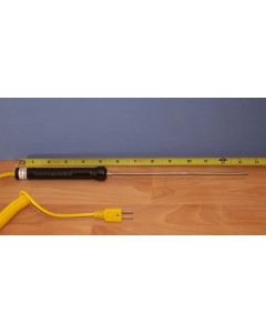 Stainless Steel K-Type Thermocouple Insertion Probe 8" -TC-4